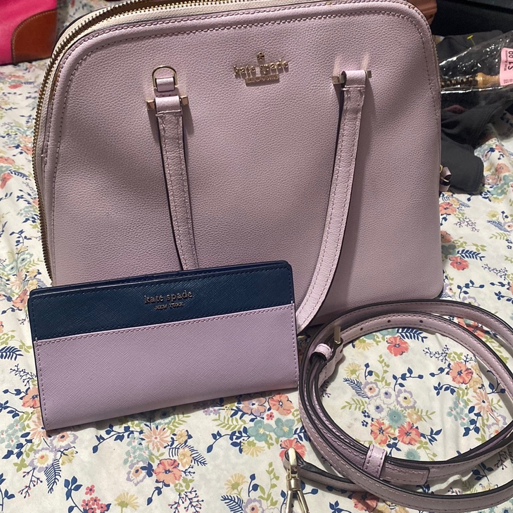 Kate spade ♠️ purse and wallet &strap good condition